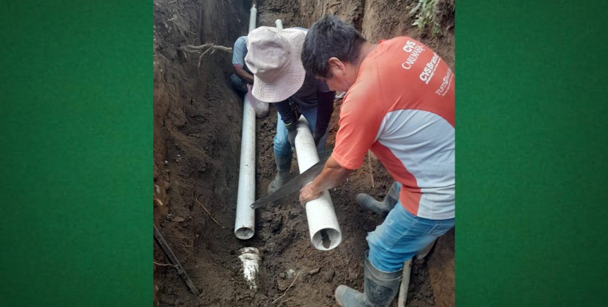 Reparan fuga en Tampamolón