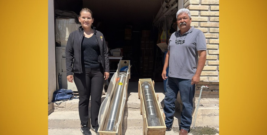 Blindan suministro de agua