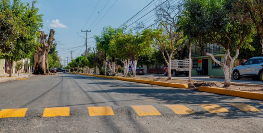 Renuevan asfalto en vialidad.