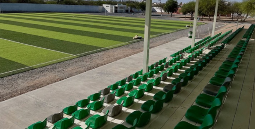 Amplían instalaciones del Multideportivo en Salinas