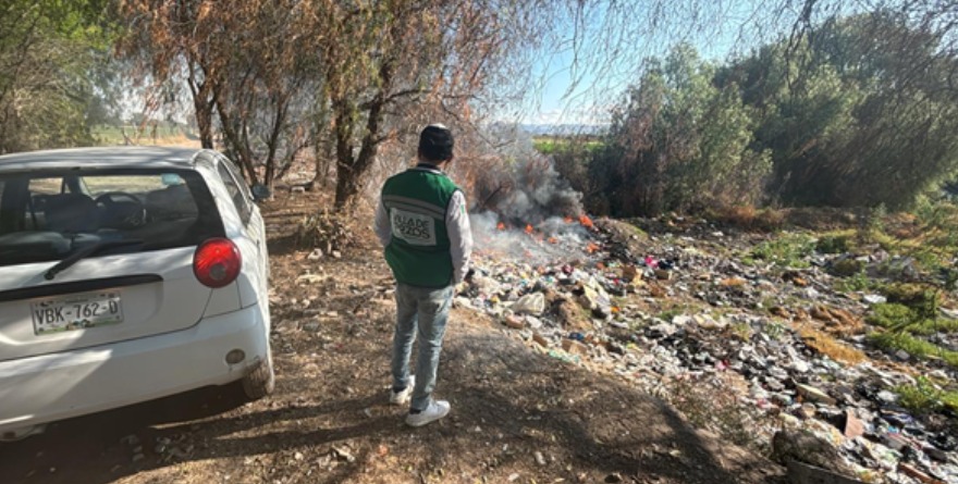 Contra los tiraderos clandestinos en Pozos