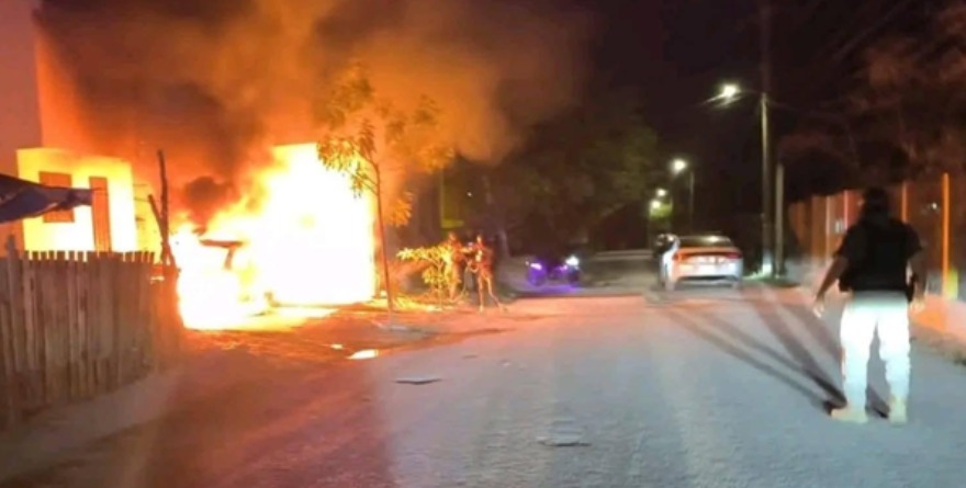 Prenden auto de Guardia Civil en Ciudad Valles