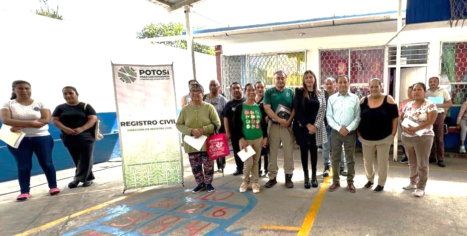 GOBIERNO ESTATAL FACILITA TRÁMITES DEL REGISTRO CIVIL A FAMILIAS