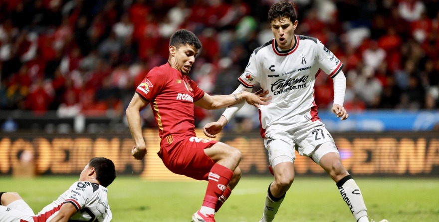 EMPATAN ATLAS Y TOLUCA CON GOLES EN LA COMPENSACIÓN