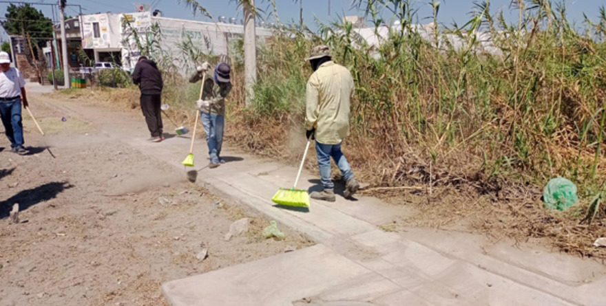 Mantenimiento vial en Rioverde