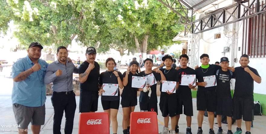Entrenamiento conjunto fortalece técnica juvenil