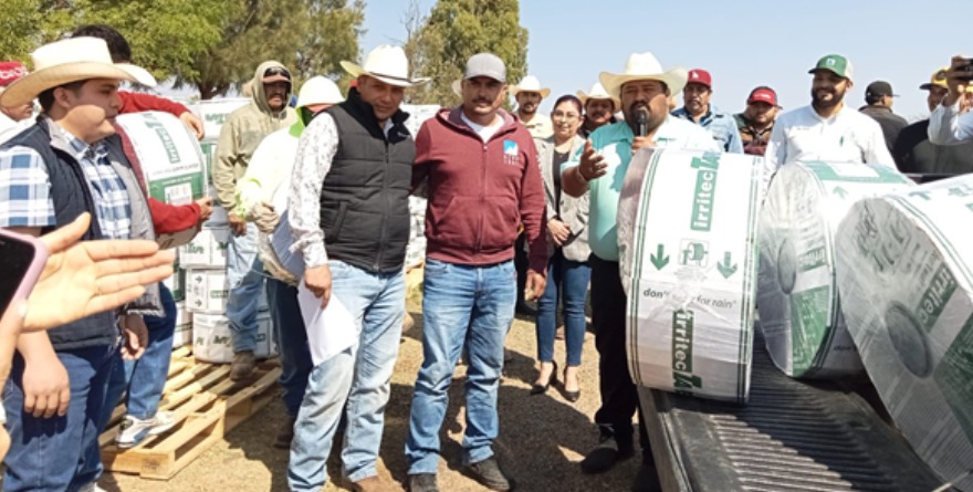 Tecnifican el campo local
