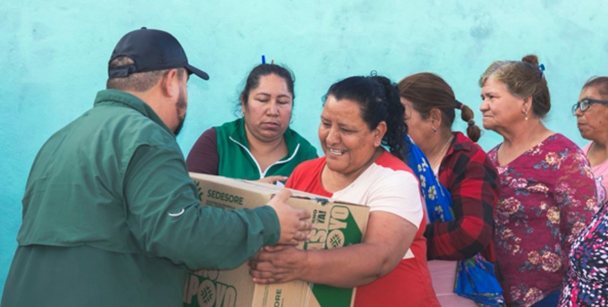 Llega seguridad alimentaria a las comunidades locales