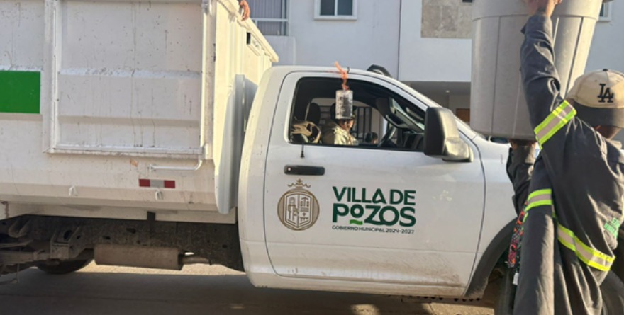 Refuerzan servicio en  las colonias de Pozos