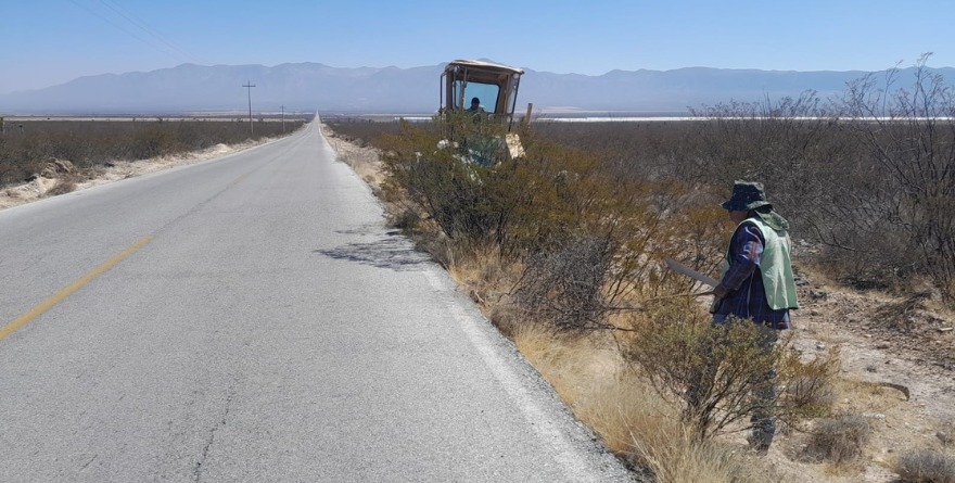 Mejoran conectividad vial en Real de Catorce