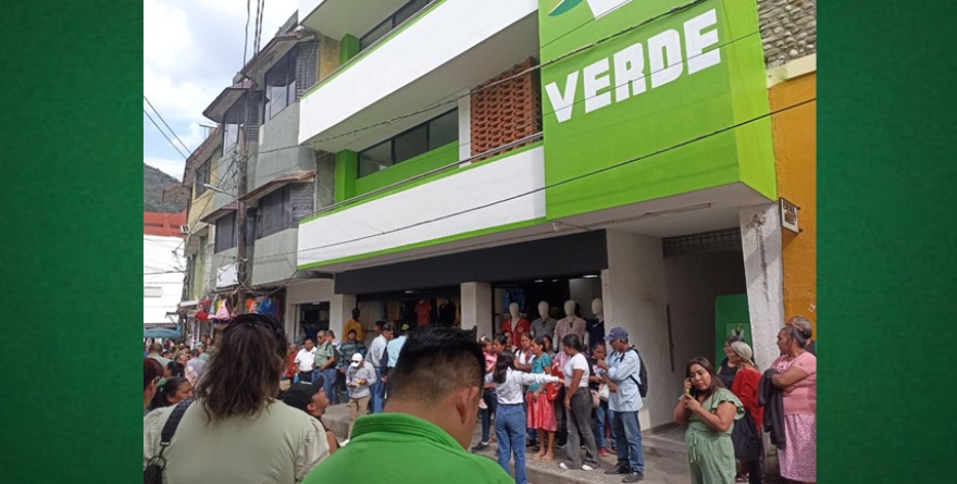 Inauguran oficinas del Verde en Tamazunchale