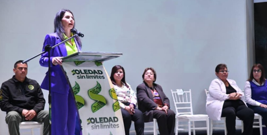 Imparten conferencia en Doroteo Arango por el 8M.