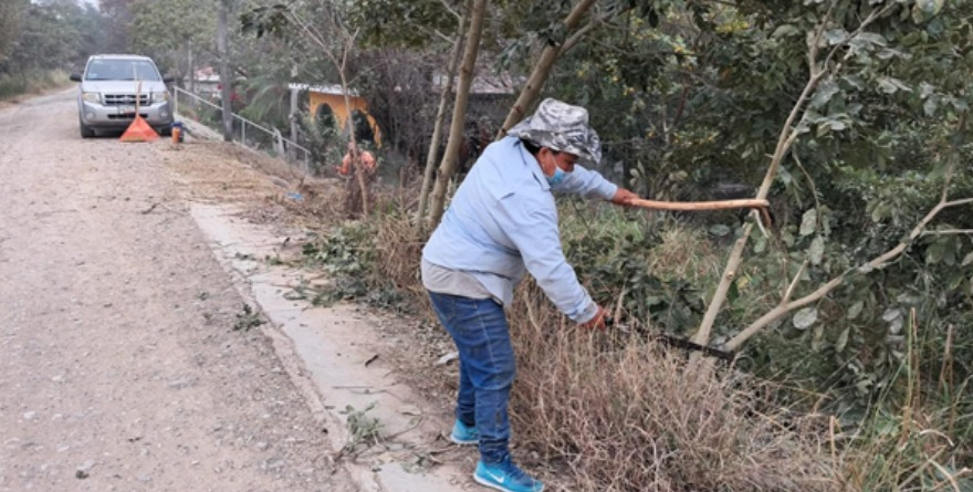 Mejoran imagen urbana con jornada de limpieza