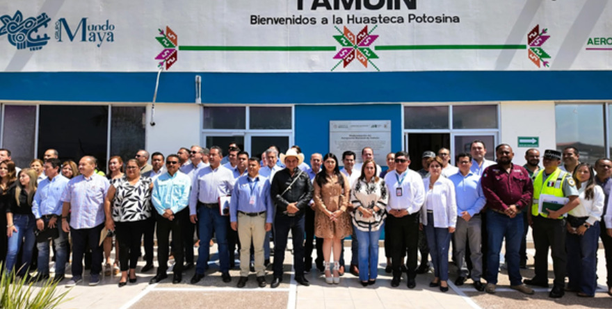 Continúa modernización en aeropuerto de Tamuín