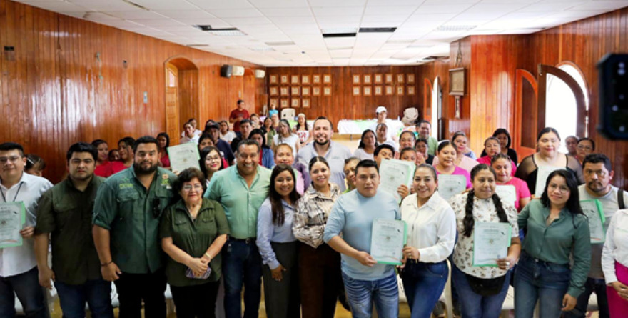 Fortalecen capacitación laboral en Tamazunchale