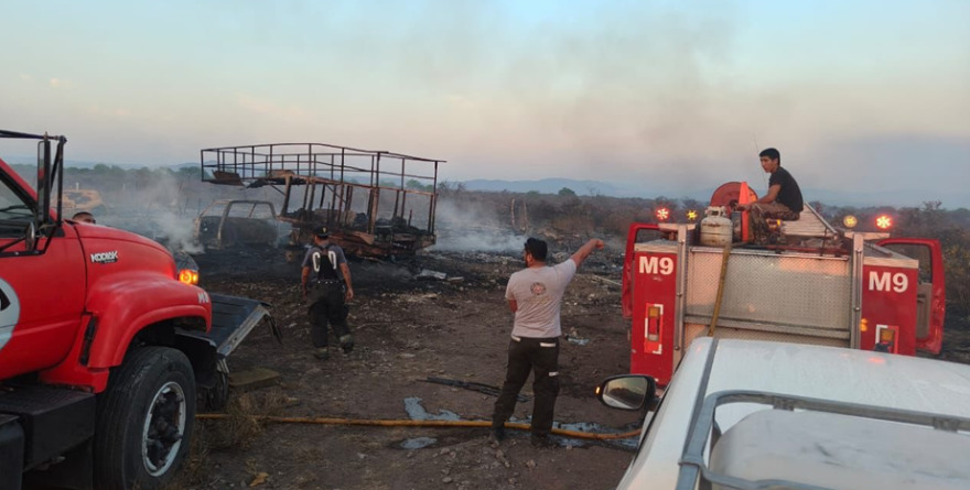 Protección Civil atiende incendios en Rioverde