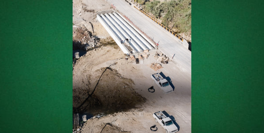 Modernizan carretera clave de la Huasteca