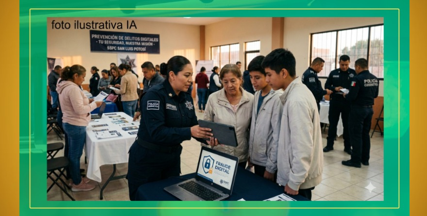 Refuerzan prevención digital en SLP