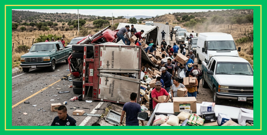 Rapiña en carreteras es “negocio” organizado