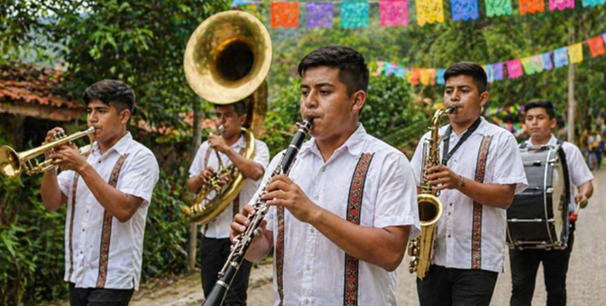 Anuncian concurso de bandas en Tezapotla