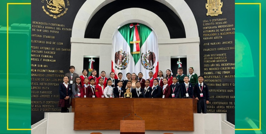 Voces infantiles brillan en el Congreso