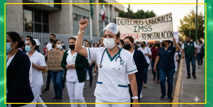 ¿Venganza en el IMSS?: Corren a enfermera por alzar la voz
