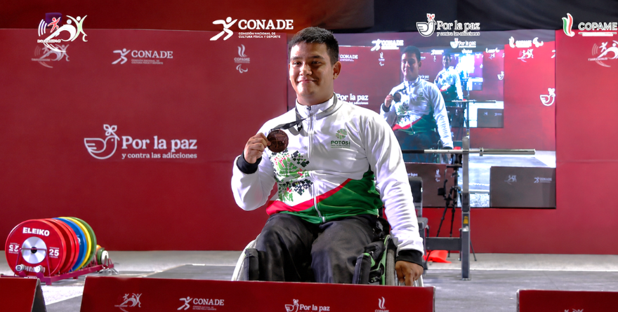 ORO PARA SLP EN PARA POWERLIFTING