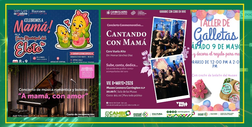 ¡Consiente a mamá! el Día de la Madre en San Luis