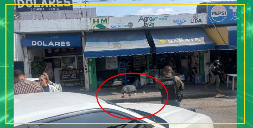 ¡Ejecutado en la Central de Abastos!