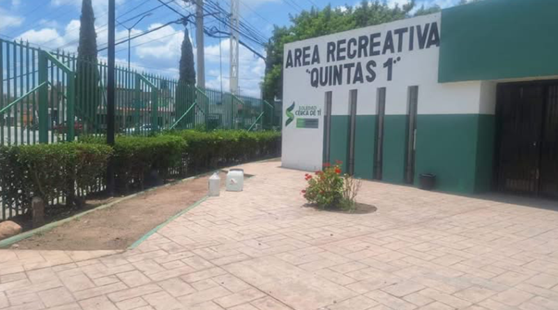 Realizan limpieza en área recreativa municipal