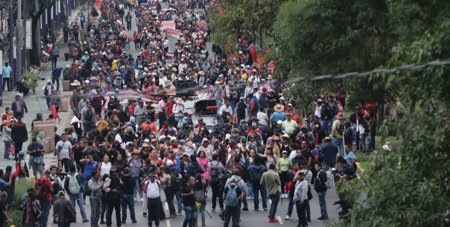 FRENAN A LA CNTE HASTA COMERCIANTES