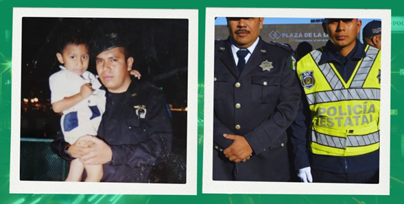 ¡Orgullo potosino! Policías de la Guardia Civil heredan el oficio a sus hijos