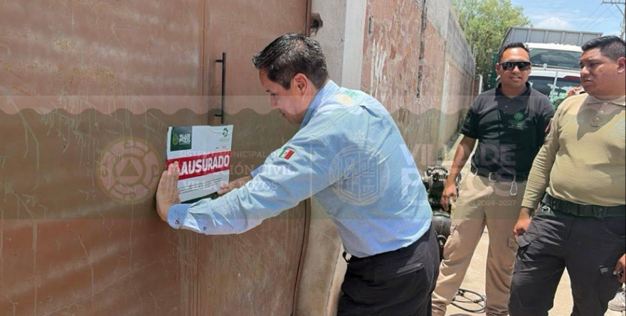 Clausuran recicladora por irregularidades