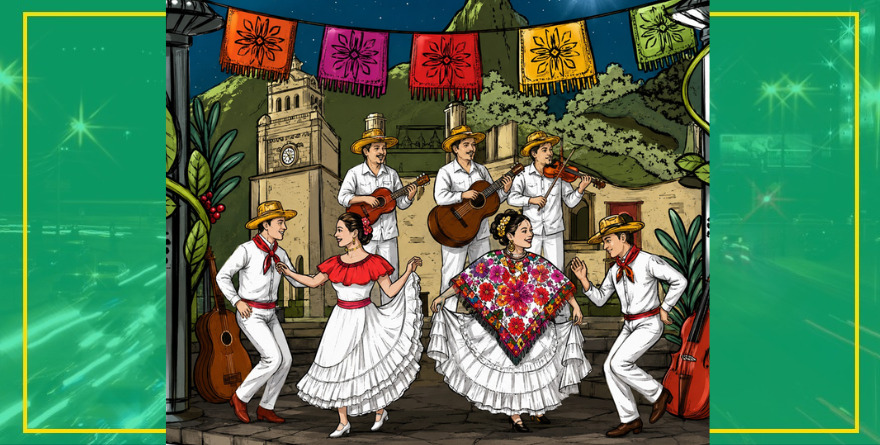 Tríos y danzantes sin parar… o no sé cumplirá el reto.