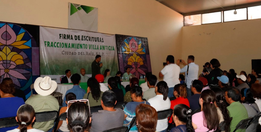Fortalecen la seguridad patrimonial de familias