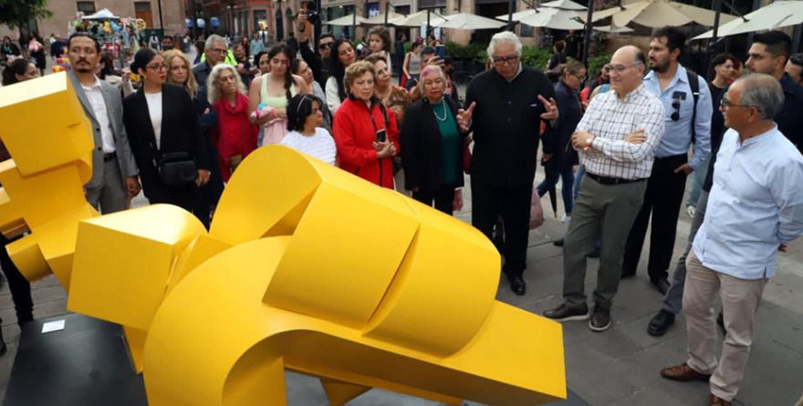 Sebastián lleva arte monumental a SLP