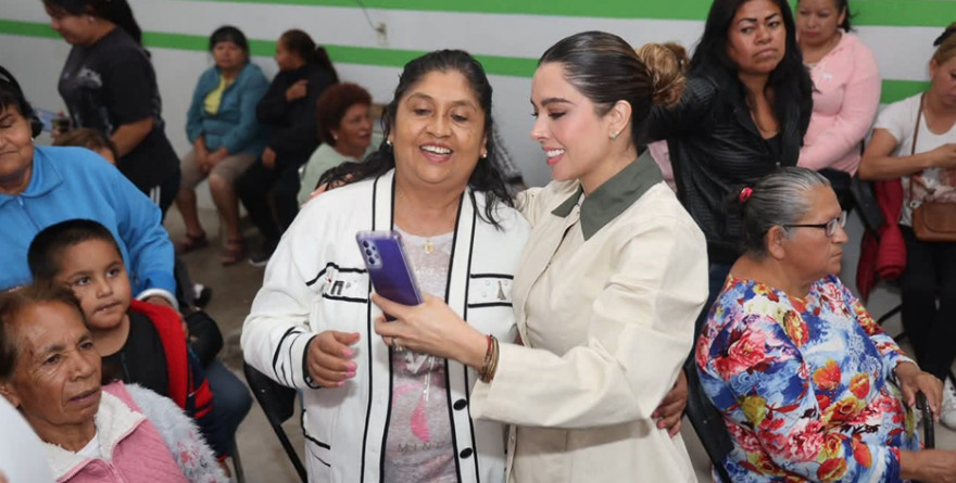 Ruth suma apoyo en el sur de la capital
