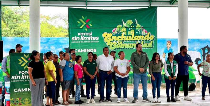 Enchulan comunidades y promueven salud