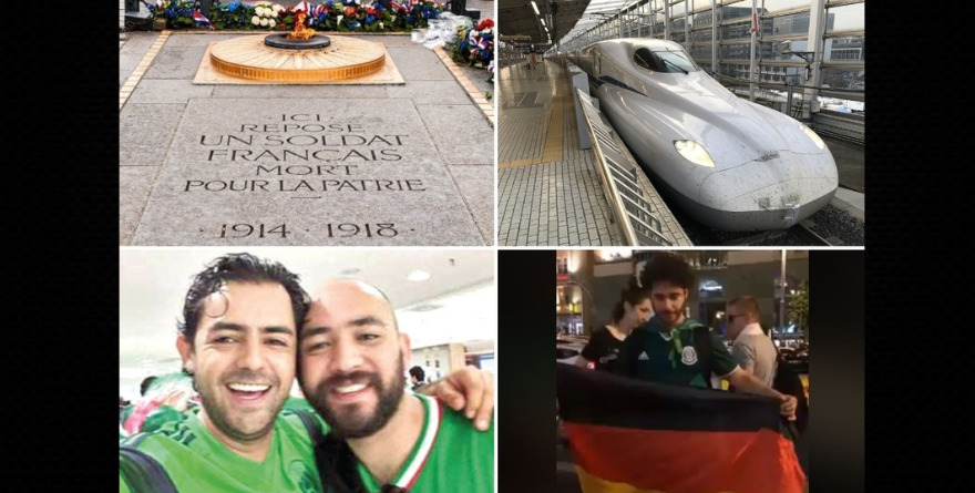 LOS ‘OSOS’ DE AFICIONADOS MEXICANOS EN LOS MUNDIALES