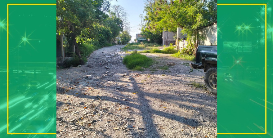 Vecinos exigen atención a calles