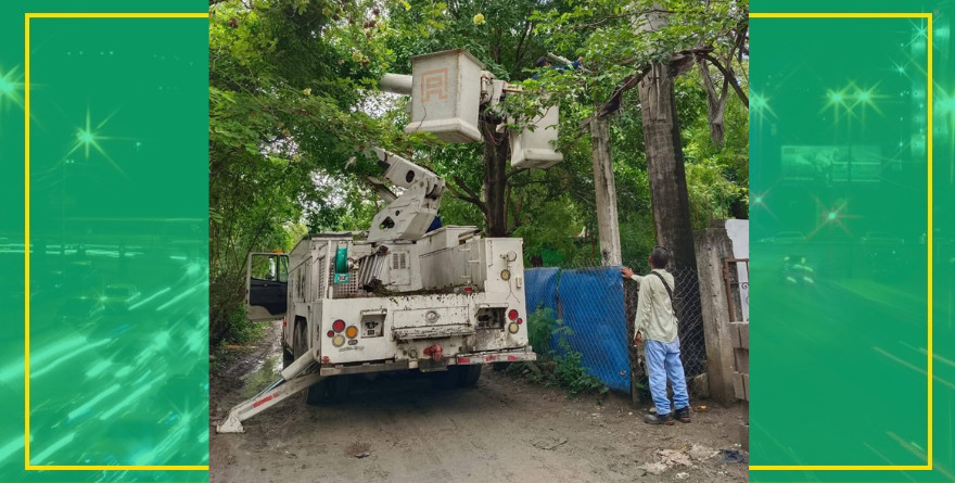Vecinos piden mejorar alumbrado público en Valles