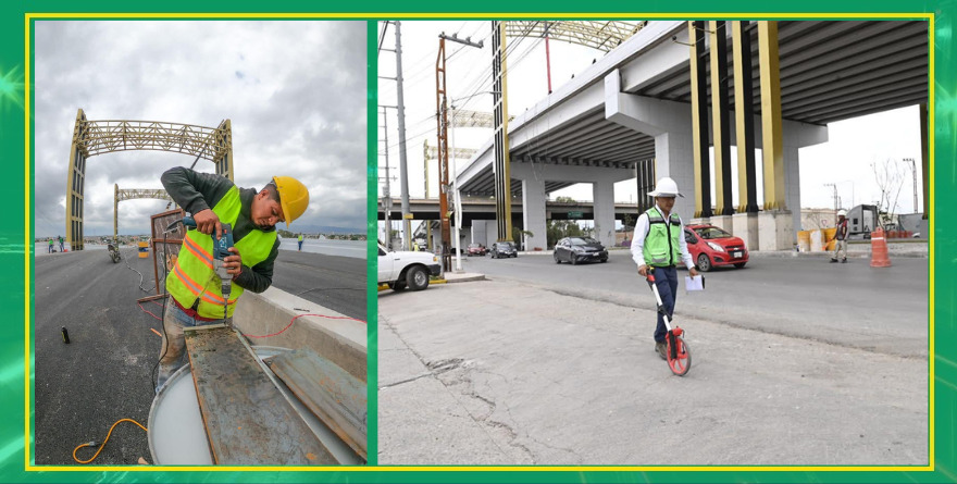 Listo el mega Puente del Circuito Potosí