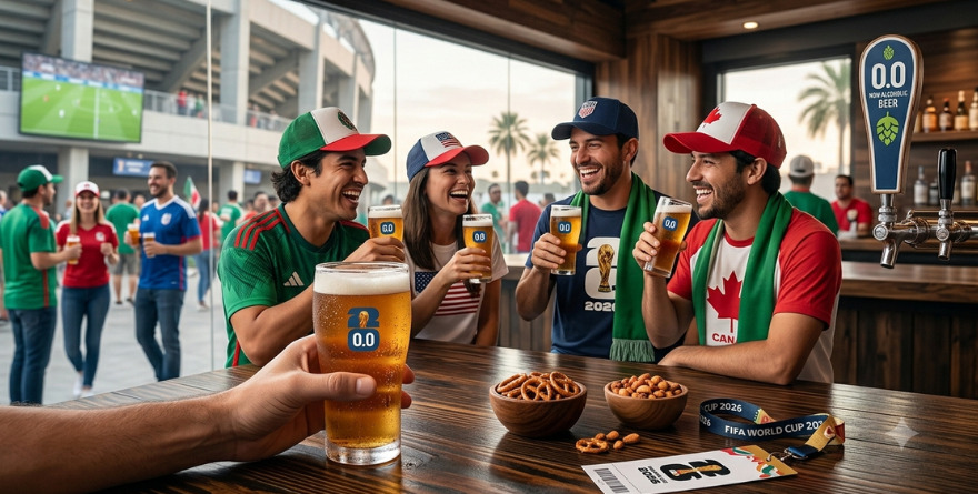 CERVEZAS CERO ALCOHOL, LA OPCIÓN PARA EL MUNDIAL