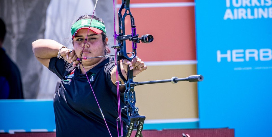LOGRA MEXICANA ORO EN MUNDIAL DE TIRO CON ARCO