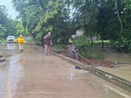 Lluvias elevan niveles de ríos en la Huasteca