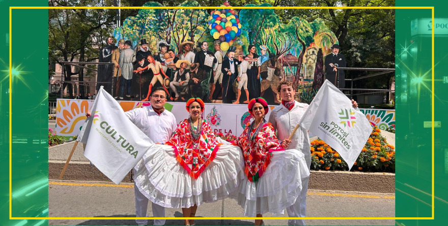 San Luis Potosí promueve su cultura en desfile nacional en CDMX