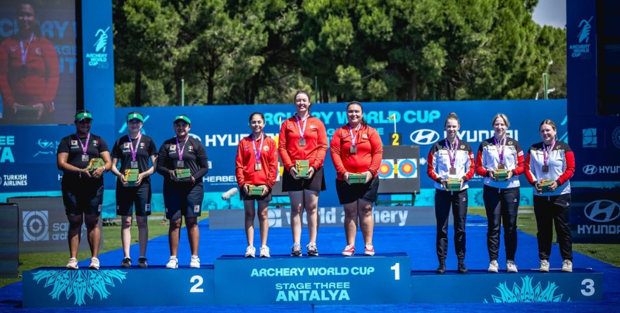 ACIERTAN MEXICANAS A LA PLATA EN ANTALYA