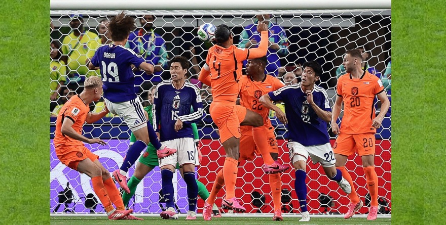 JAPÓN RESCATA UN EMPATE AGÓNICO ANTE PAÍSES BAJOS