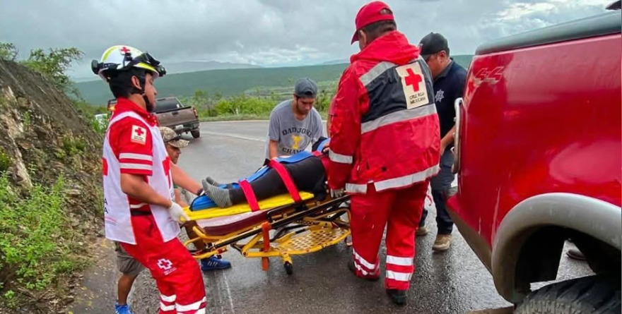 Accidente vial en la Cárdenas-Cd. del Maíz