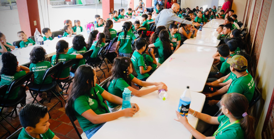 Preparan campamento de verano